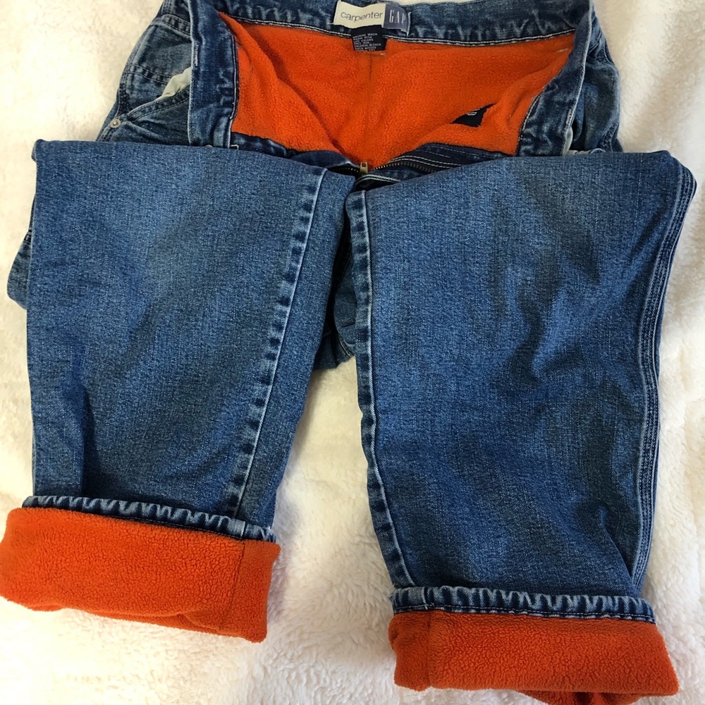 carpenter | GAP kids fleece lined pants